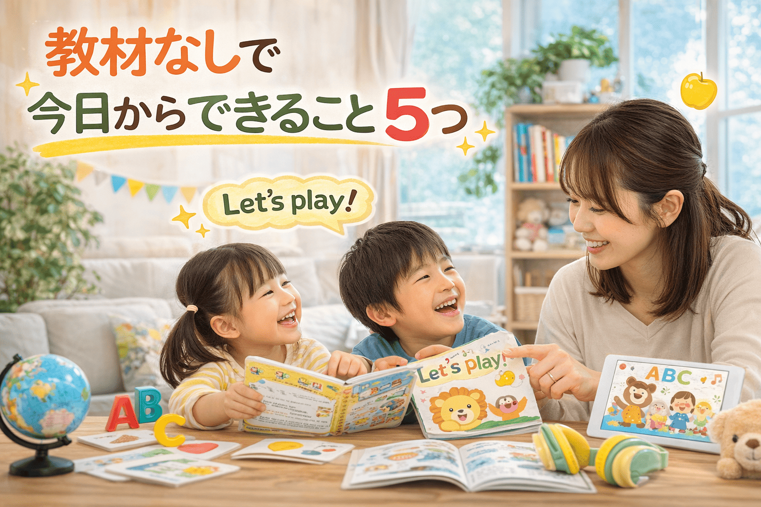 教材なしで今日からできること5つ